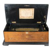 Six Tune Fat Cylinder Music Box