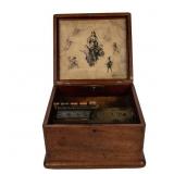 12 Tune Cylinder Music Box