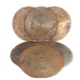 10 Regina Music Box Discs. 20.75" Diameter