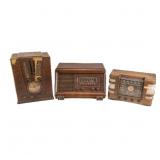 Philco 41-255 & Vintage Parts Radios (3)