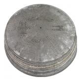 10 Regina Music Box Discs 27" Diameter
