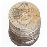 17 Regina Music Box Discs 8-1/8" Diameter