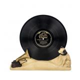 Victor Nipper Cast Iron Record Holder Display