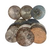16 Regina and Stella Music Box Discs 11" Diameter