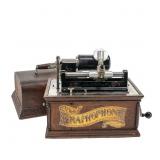 Graphophone AT Cylinder Phonograph