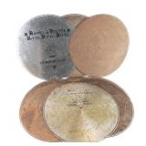 10 Regina Music Box Discs 24.25" Diameter