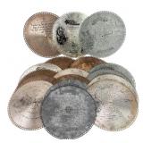 17 Antique 15.5" Regina Music Box Discs