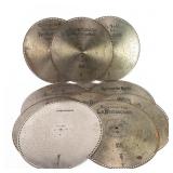16 Symphonion Music Box Discs 19.25" Diameter