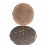 2 Regina Music Box Discs 20.75" Diameter