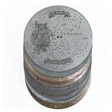 17 Regina Music Box Discs 8-1/8" Diameter