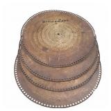 4 Regina Music Box Discs 18.5" Diameter