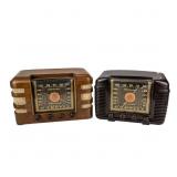 Crosley 66TC Wood & 66TA Bakelite Radios (2)