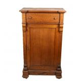 Oak Nickelodeon Music Roll Cabinet