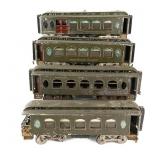 Lionel NYC (4) Standard Observation Parlor Cars