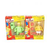 NIB THE SIMPSONS Radioactive & Boxing Homer