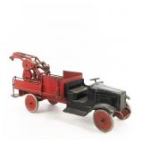 1920s-30s Buddy L Pressed Steel Toy Wrecking Truck