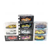 (10) NIB Dodge Viper MINICHAMPS 1:43 Model Cars