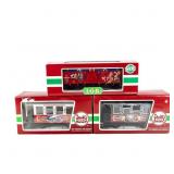 Collection of (3) L.G.B Christmas Railway Cars