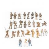 28 Barclay Manoil Lead Soldier & Boy Scout Figures