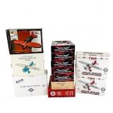 Vintage Die Cast Model Airplane Assortment