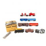 Lionel Diesel Engine Locomotive RR Cars & Track