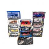Collection of (14) NIB Dodge Viper 1:43 Model Cars