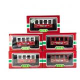 (5) L.G.B. 1994-1999 Christmas Train Railway Cars
