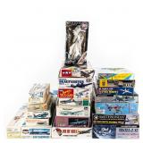 Vintage Airplane & Ship Model Kit Assortment