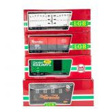 (5) L.G.B. G-Scale Railway Car Assortment