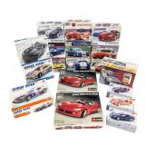 (18) Assorted Toy Model Car Kits Sealed