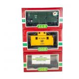 (3) L.G.B. G-Scale Railway Car Assortment