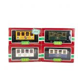 (4) L.G.B. G-Scale Commemorative Railway Cars