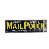 Mail Pouch Chew Smoke SSP Advertising Sign