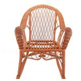 Contemporary Wicker Rocker