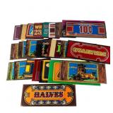 20 Slot Machine Glass Panels