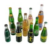 (11) Vintage Soda Pop Glass Bottle Assortment