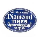 Diamond Tires On Sale Here DSP Advertising Sign