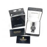 Movado Museum Ultra Thin Black Sapphire 84-40-880A