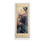 Alphonse Mucha "Pole Star" Lithograph 23/95