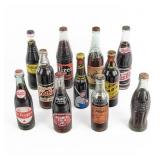 (11) Vintage Soda Pop Glass Bottle Assortment