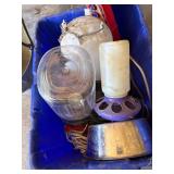 Tote pf Chicken Feeders