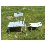 2-Aluminum Shower Chairs