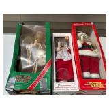 3-Animated Holiday Figures