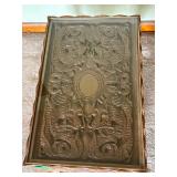 Dragon Carved Glass top Table 23'X14'X16'