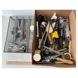 Flat of Kitchen items