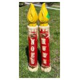 2-40' Noel Blow Modl Candles