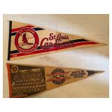 2-Banners (Chicago Bears Super Bowl & Cardinals)
