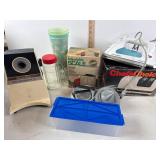 Clothes Iron, Scale, Knife Sharpener & More