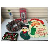 Box of Christmas Decor