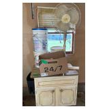 Cabinet, Buckets, Lakewood Fan, Rock & Mineral